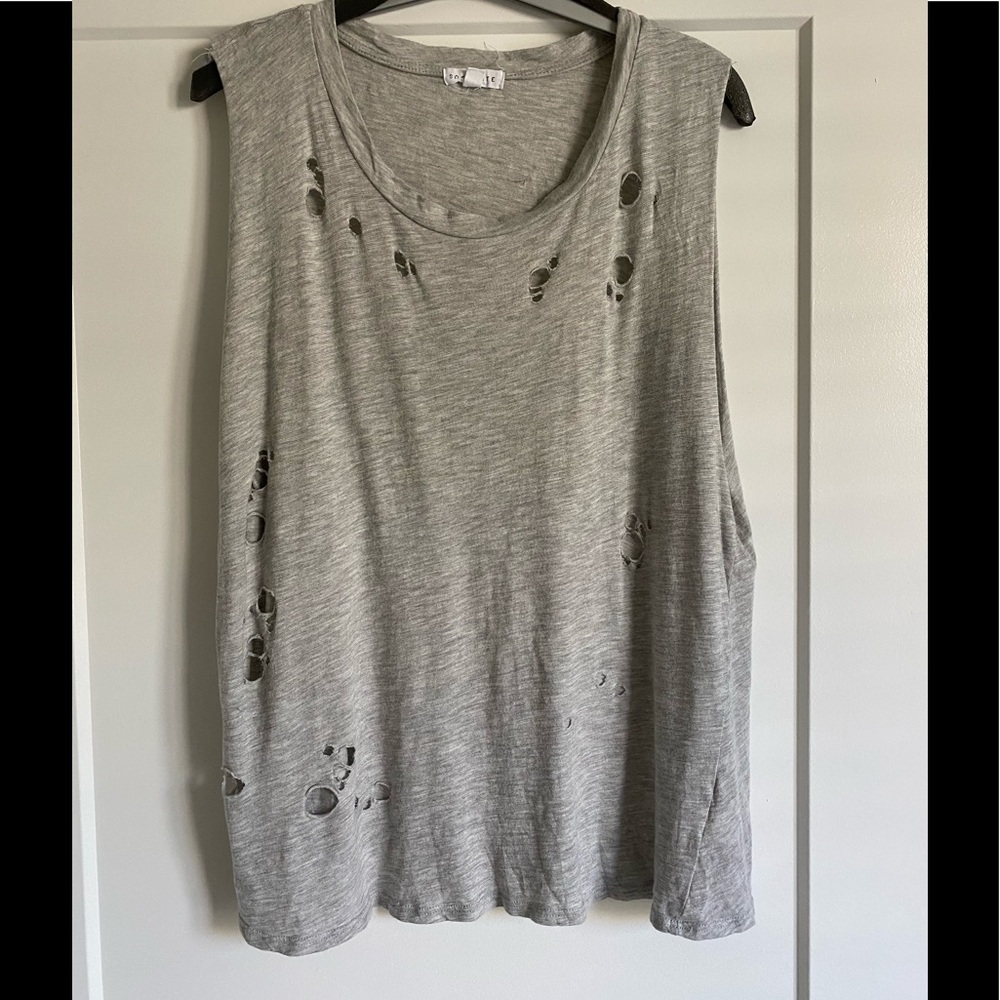 Socialite Grey Tank